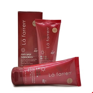  ضد آفتاب و ضد لک رنگی پوست خشک و معمولی SPF40 بژ روشن لافارر  Anti Spot sunscreen for normal to dry skin SPF40 40ml LA FARRERR