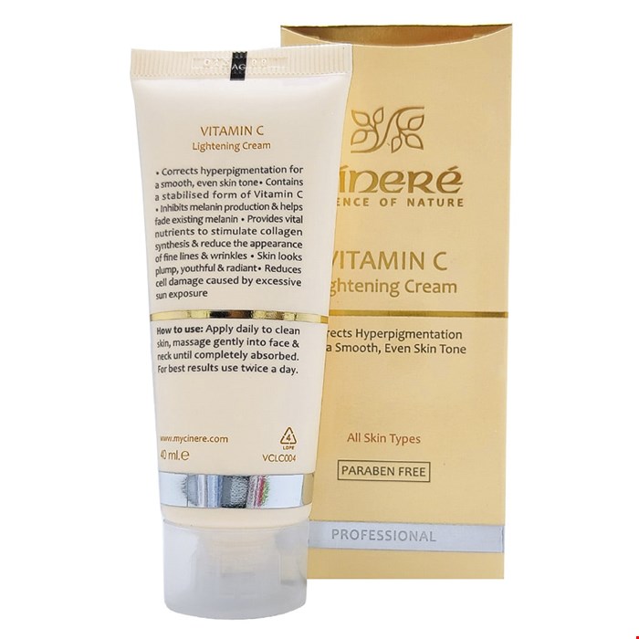  کرم ویتامین C سینره  Lightening Cream Vitamin C CINERE