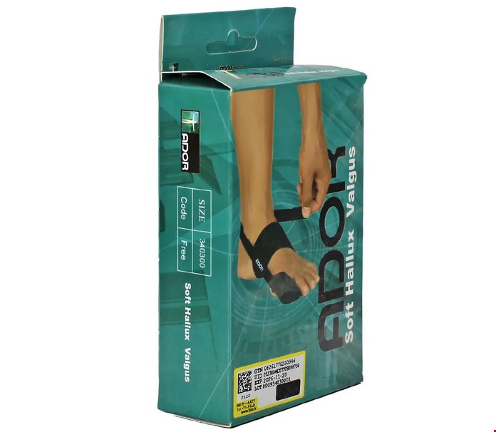 هالوکس والگوس نرم 340300 آدور  Ador Soft Hallux Valgus Corrector Brace 340300