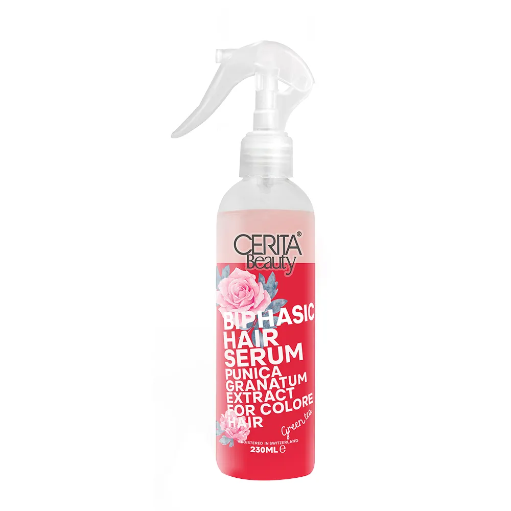 سرم دو فاز رطوبت رسان مناسب مو های رنگ شده سریتا بیوتی  Beauty Biphasic Hair Serum For Colored Hair CERITA beauty