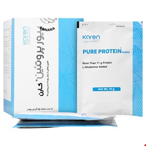 پودر پیور پروتئین(موزی)  Pure Protein powder  Karen