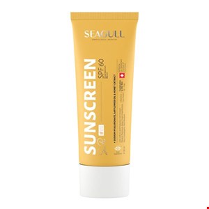  ضد آفتاب رنگی فاقد چربی SPF60 بژ روشن سی گل  Oil Free Tined Sunscreen Cream SPF60 50ml SEAGULL