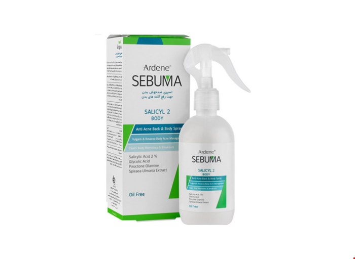 اسپری ضد جوش بدن سالیسیل 2  Salicyl 2 Anti Acne Back and Body Spray