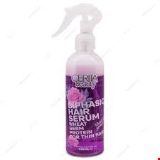 سرم مو دو فاز مناسب موهای نازک و کم حجم سریتا بیوتی  Beauty Biphasic Hair Serum Wheat Germ Protein For Thin Hair CERITA beauty
