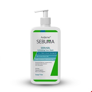ژل شستشوی اسکراب پوست چرب و دارای آکنه سبوما آردن Ardene Sebuma Wash and Scrub Cleansing Gel for Oily and Acne Prone Skin 