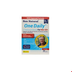 مولتی ویتامین و مینرال وان دیلی آقایان بالای 50 سالOne Daily Multivitamin and Minerals For Men 50 Plus
