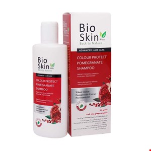 شامپو انار موهای رنگ شده بایو اسکین پلاس 200 میلی لیتر Bio Skin Plus Color Protecting Shampoo 200 ml