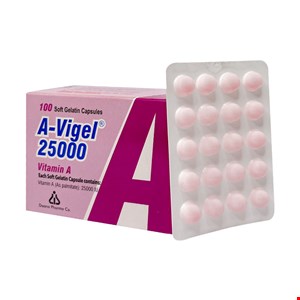 کپسول ژلاتینی آویژل 25000 واحد دانا 100 عدد