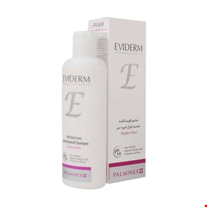  شامپو تقویت کننده و ضد شوره پالمینکس پلاس اویدرم 200 میلی لیتر Eviderm Anti Hair Loss and Dandruff Shampoo 200 ml