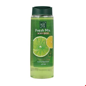 شامپو بدن فرش میکس حاوی عصاره نعنا فلفلی و گوار مای  Fresh Mix Body Wash 420ml MY