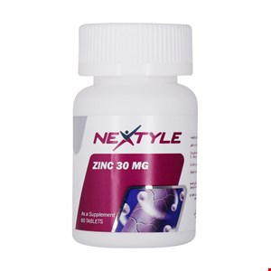 زینک 30 میلی گرم 60 عددی  Zinc 30 mg 60