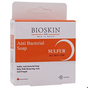 صابون آنتی باکتریال گوگرد بایو اسکین  Anti Bacterial Sulfur Soap Bio Skin