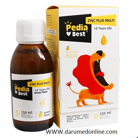 شربت زینک پلاس مولتی پدیابست Pedia Best 