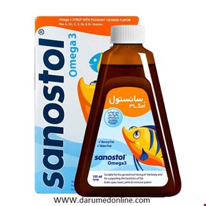 امگا3 سانستول شربت 155 میل   Sanostol Omega 3