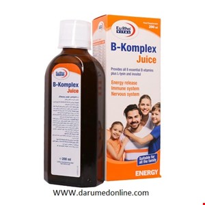 ب کمپلکس جویس شربت 200 میل یوروویتال B Komplex Juice