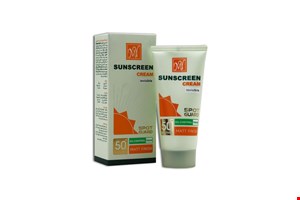  کرم ضد آفتاب و ضد لک SPF50 فاقد چربی اسپات گارد 4 کاره مای - بی رنگ Sunscreen and anti-stain cream spf50 spot guard 4-function My-colorful