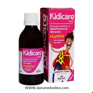 کیدی کر شربت 200 میل ویتابیوتیکس  Kidicare  